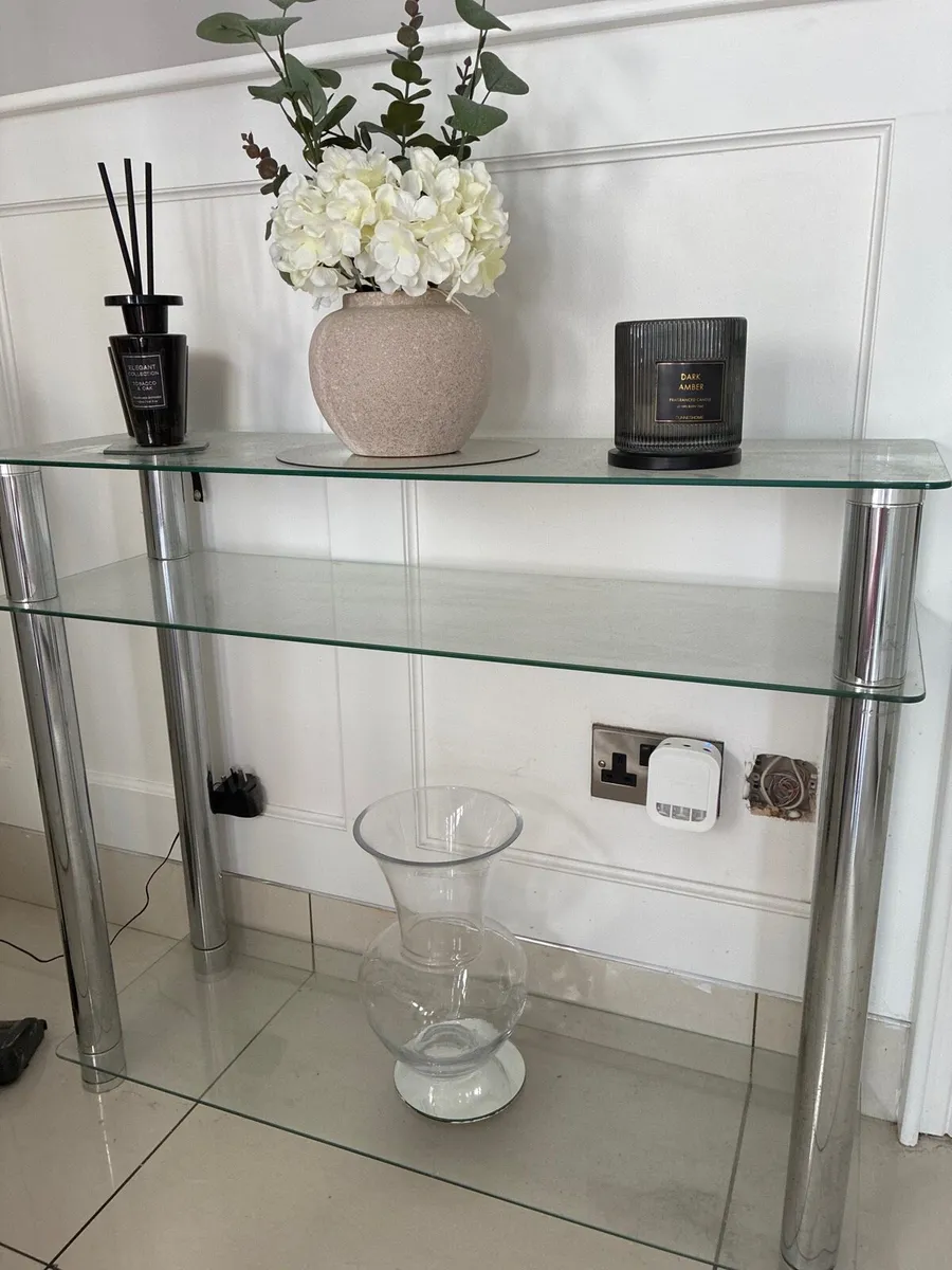 Glass Hall Table - Image 2
