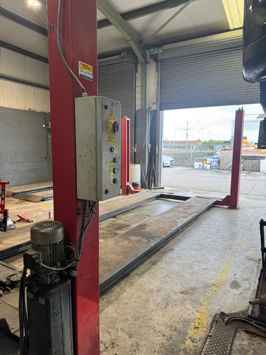 Werther Four post lift 6000kg - Image 2