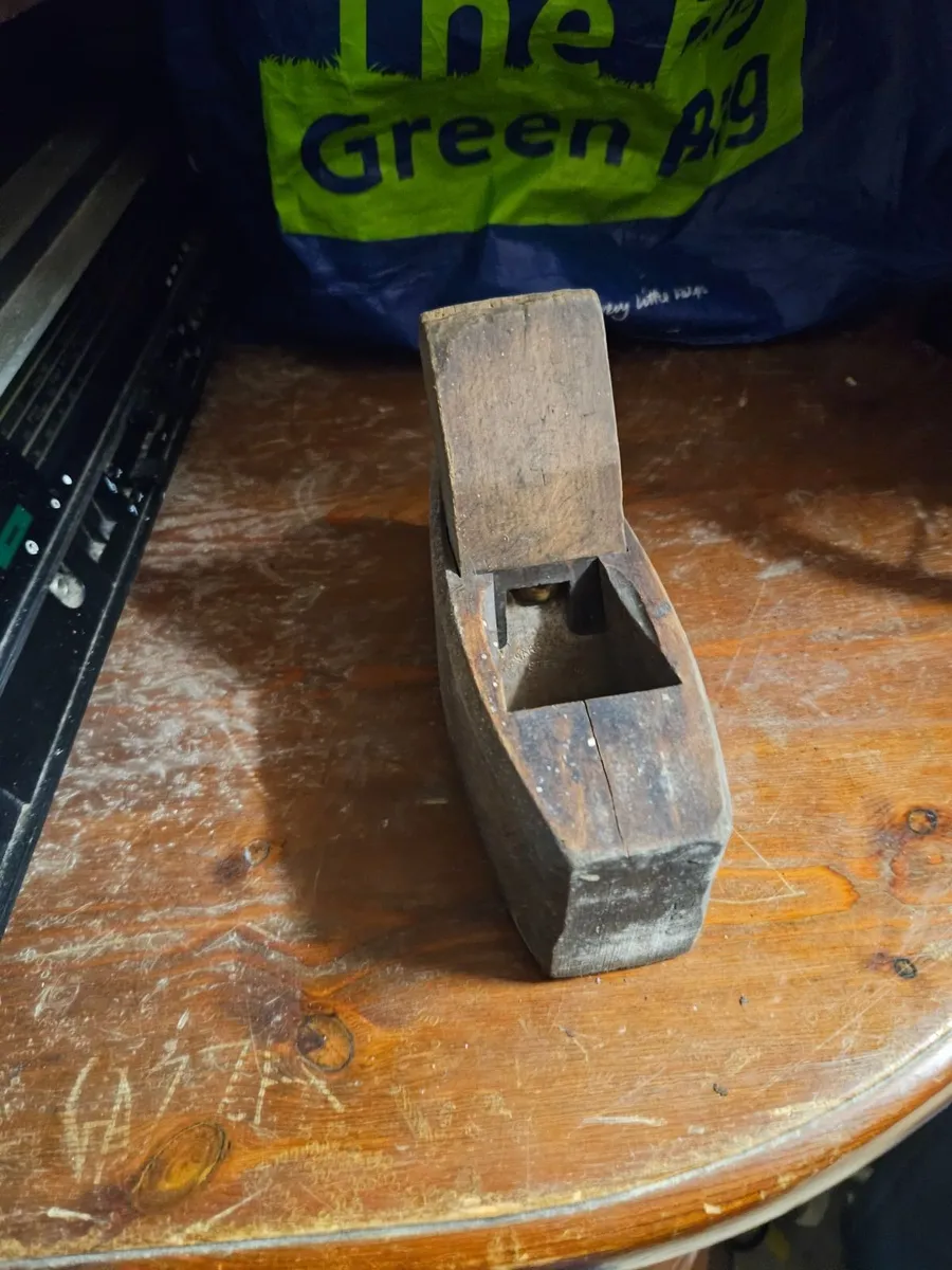 Vintage Wooden Planer - Image 2