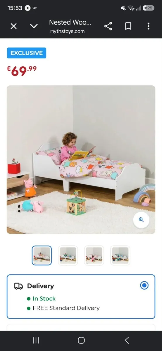 Toddler bed