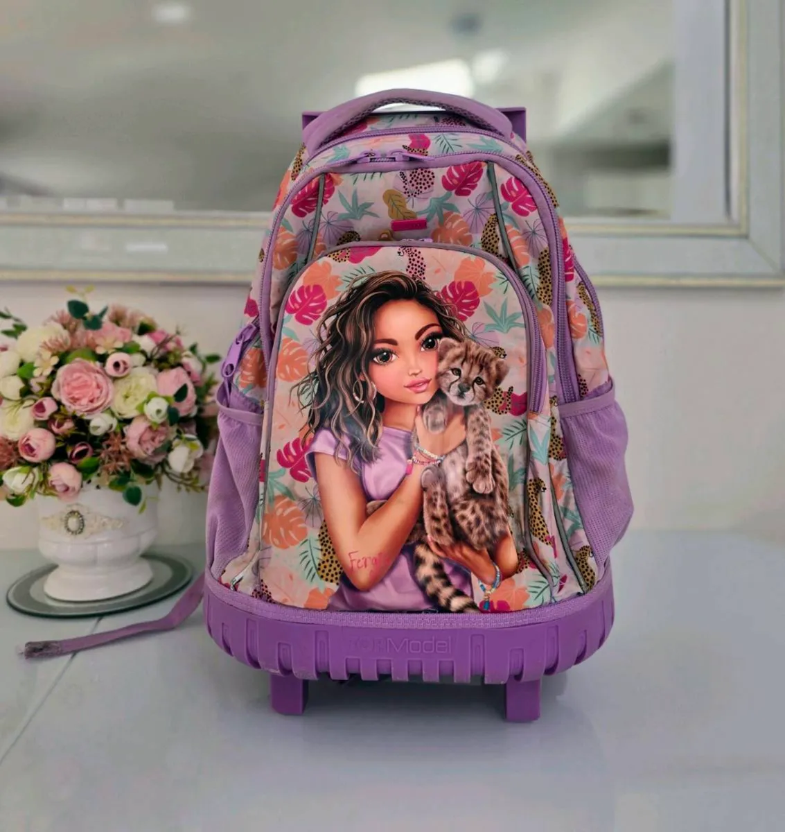TOPModel Girls Trolley Backpack - Image 1