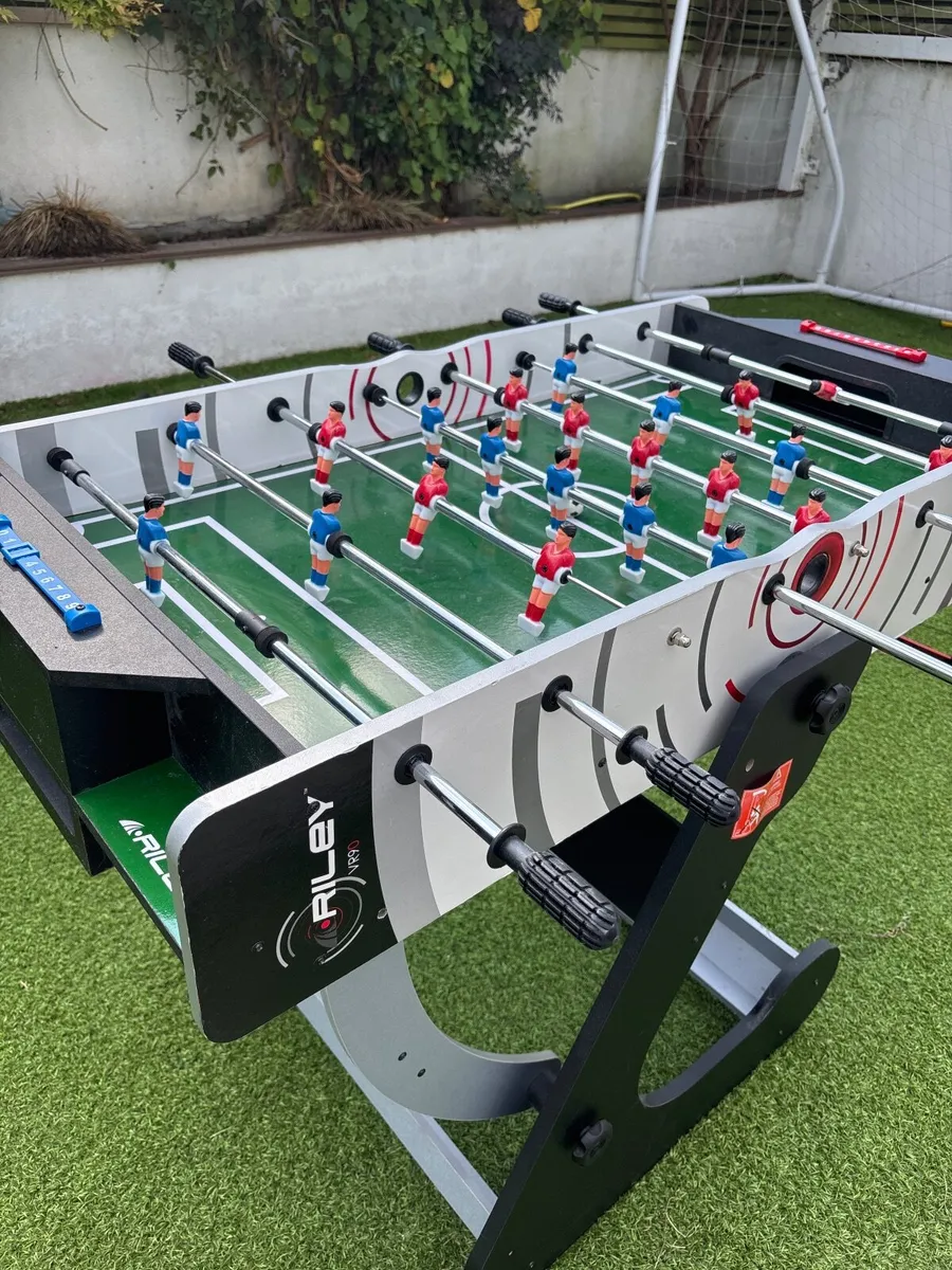 Riley VR90 4ft Vertical Folding Foosball Table - Image 1