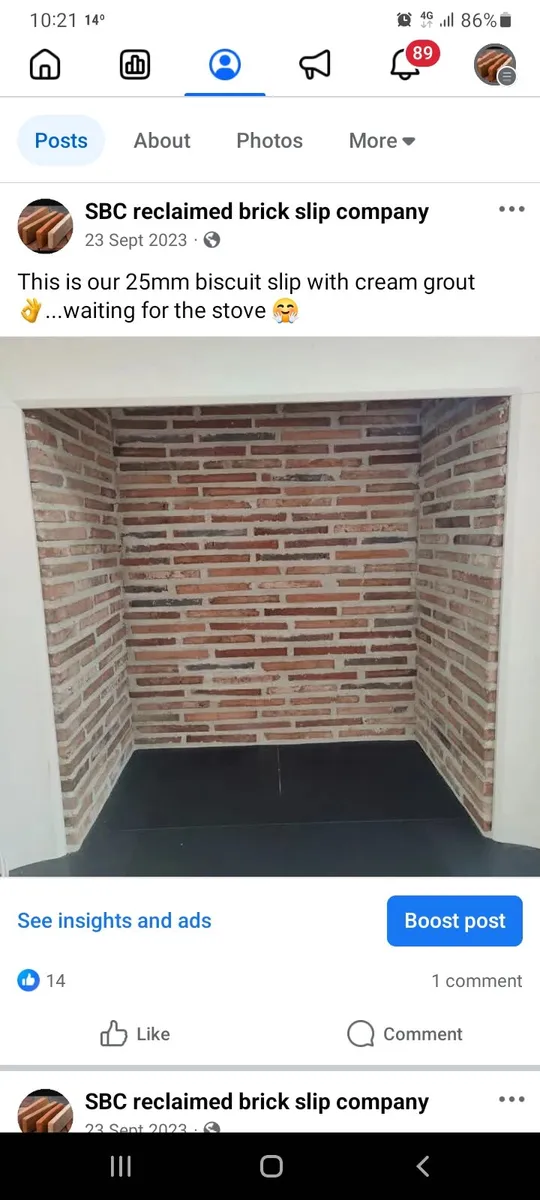 ☆☆☆Reclaimed brick slips/cladding ☆☆▪︎ - Image 3