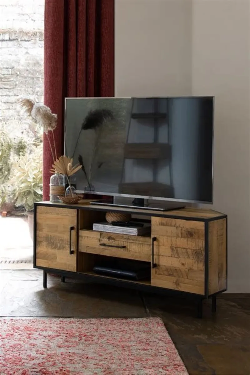 Corner TV unit