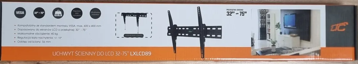 TV Wall Mount Bracket Tilt 32" - 75" TV - Image 1