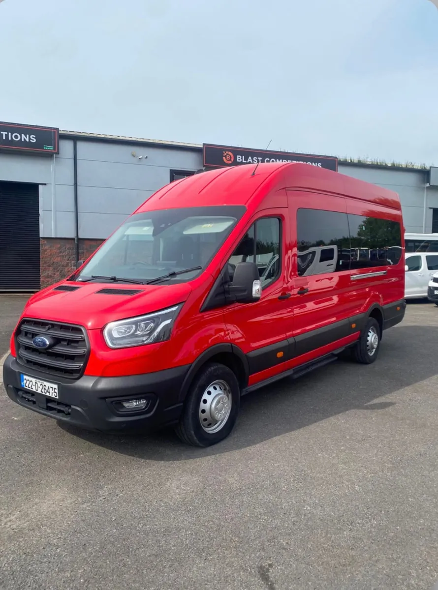 2022 ford transit minibus on Irish Plates - Image 1