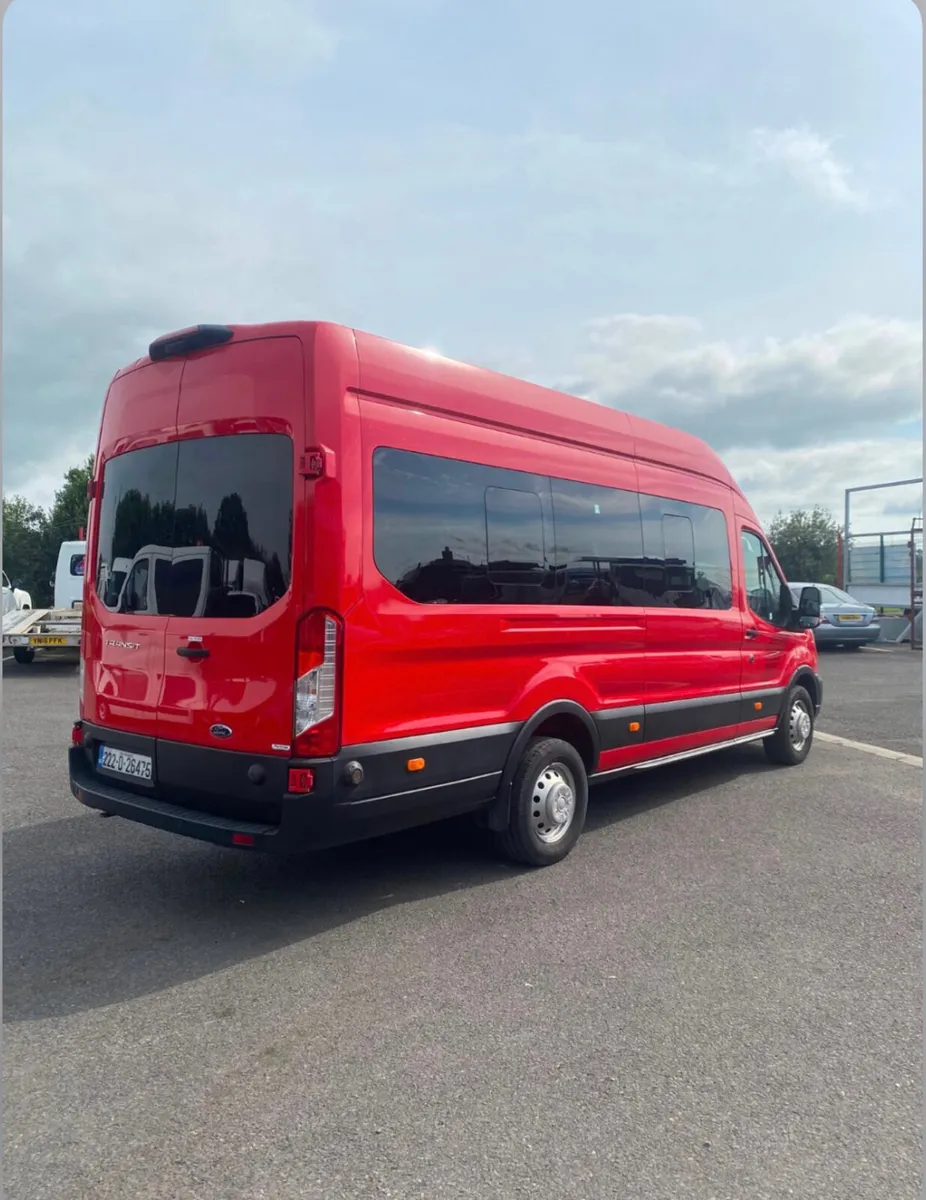2022 ford transit minibus on Irish Plates - Image 2