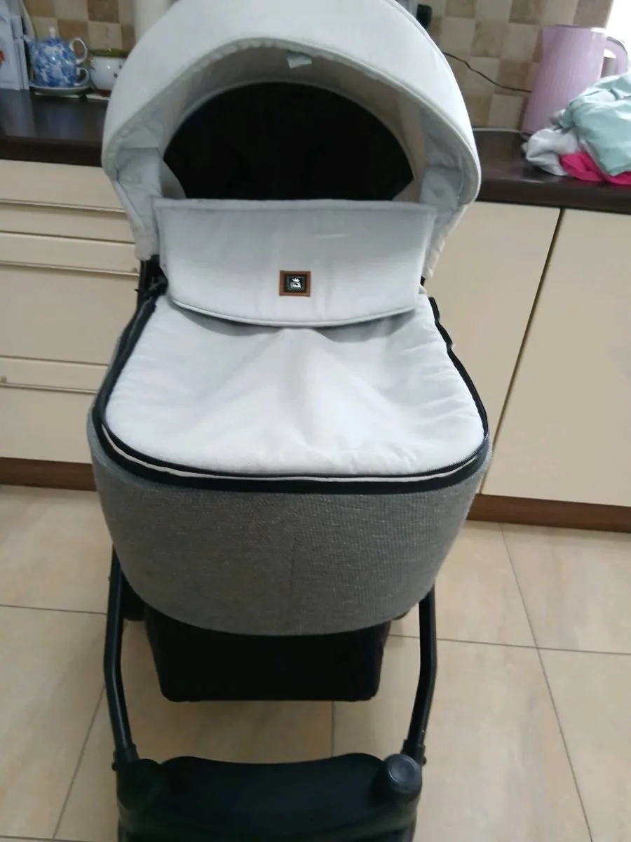 BABYS PRAM LIKE NEW - Image 2