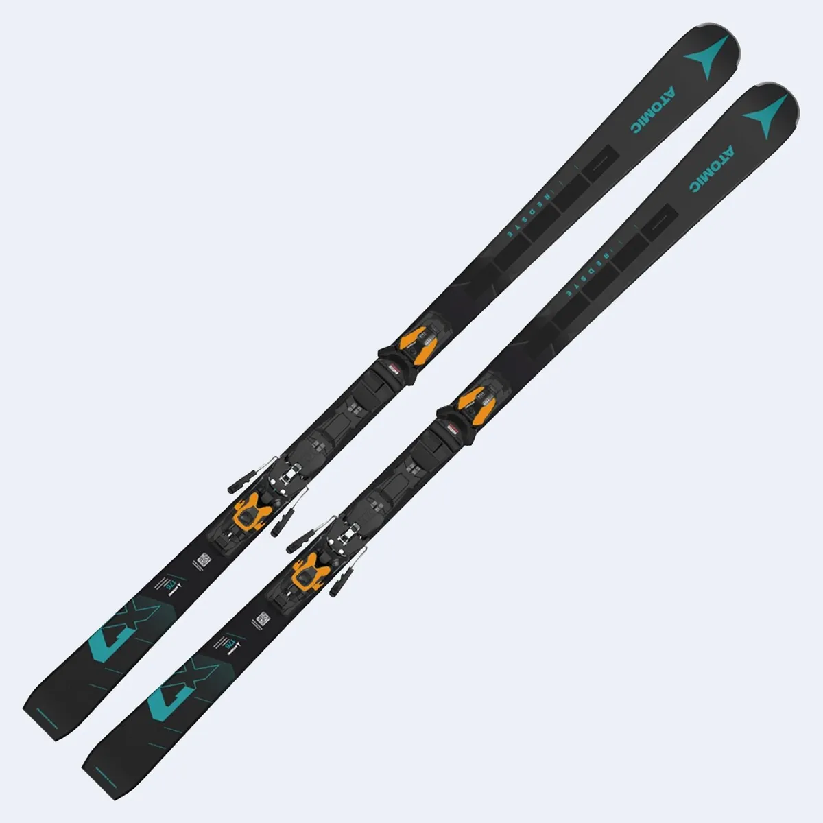 Atomic redster x7 skis with bindings - Image 1