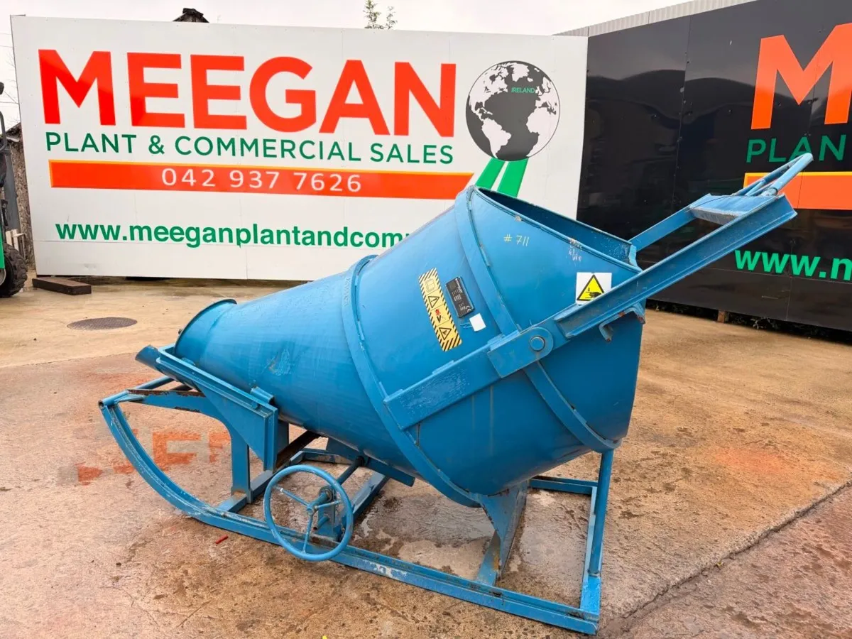 2023 CONQUIP ...1,000 litre concrete skip ....711 - Image 2