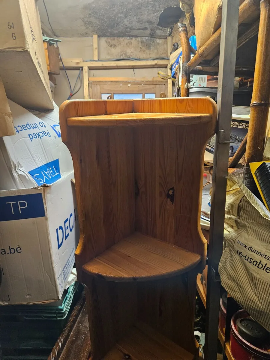 Pine Shelving Unit - Image 3