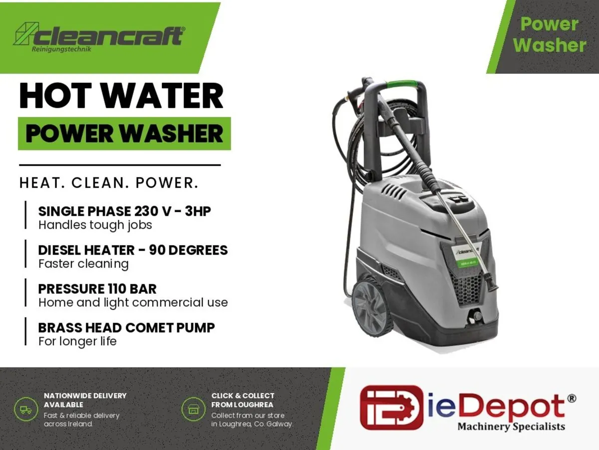 Hot Water Power Washer