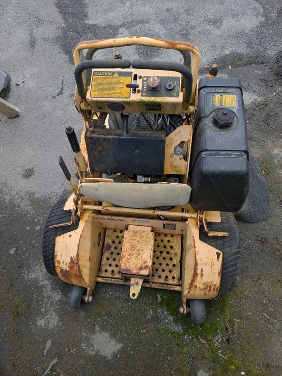 36 Inch Wright Stand On Petrol Mower - Image 3