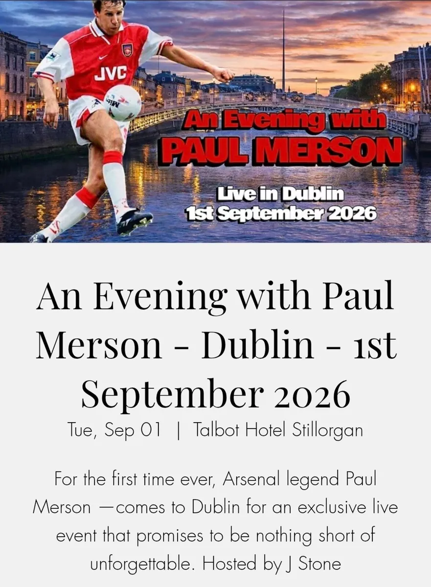 An Evening with Paul Merson - Image 1