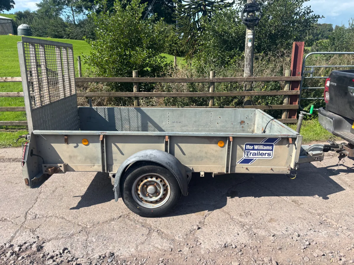 Ifor williams gd84 single axle trailer - Image 4