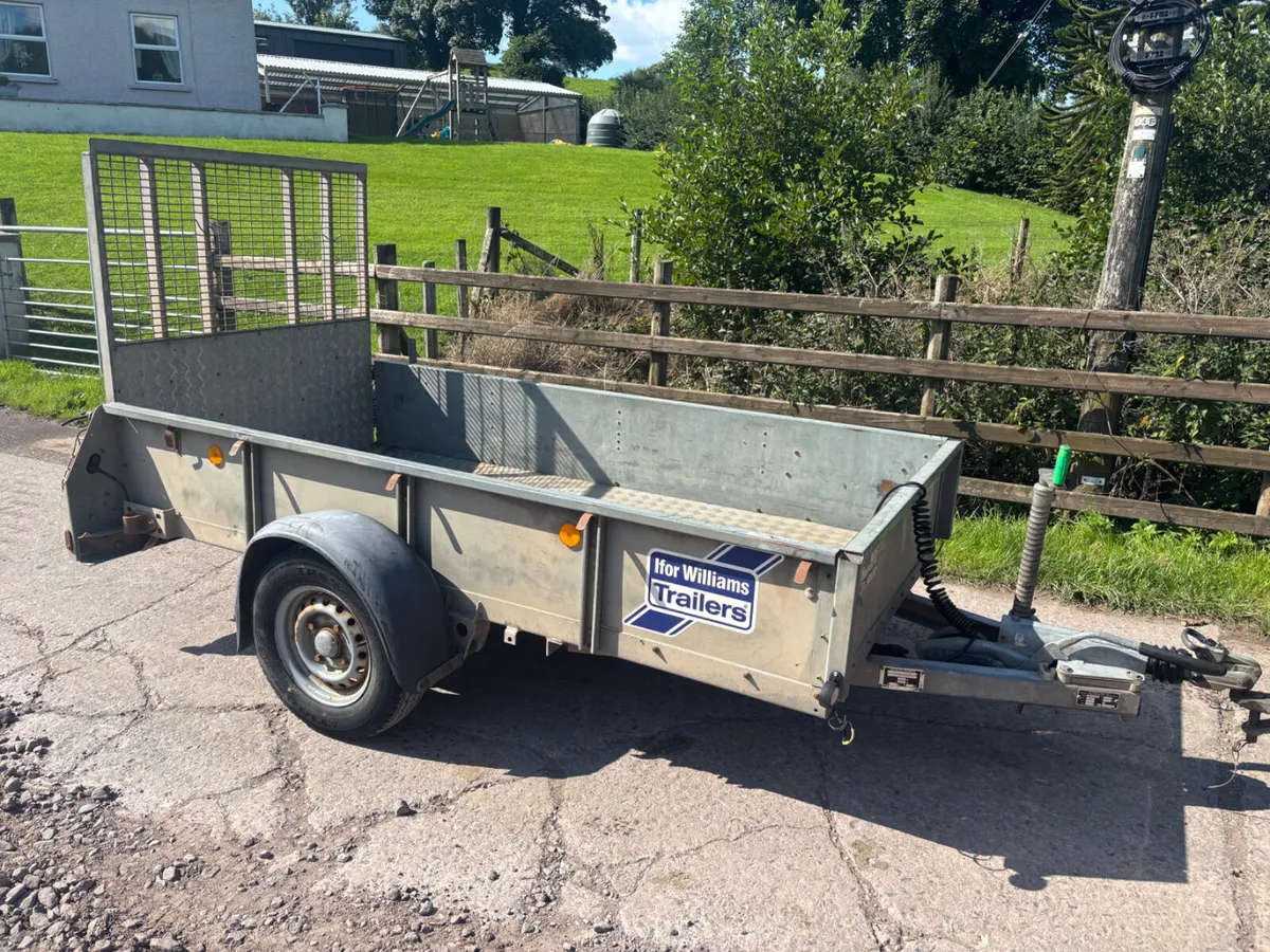 Ifor williams gd84 single axle trailer - Image 1