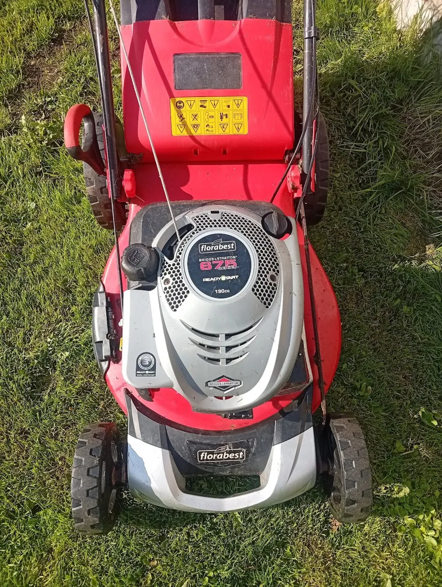 Self-propelled petrol lawn mower (Briggs & Stratto - Image 1