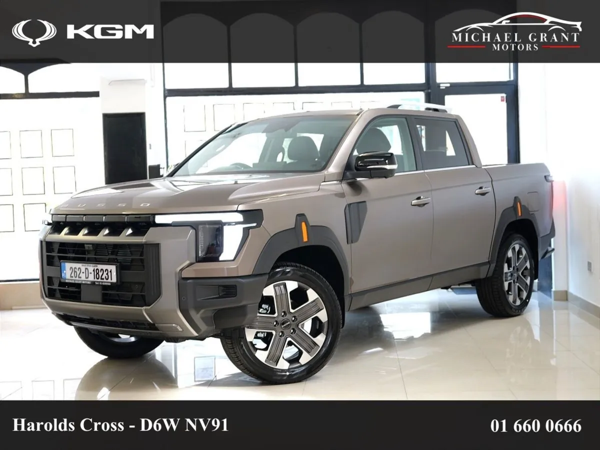 KGM Musso Q300 ALL NEW MODEL 2.2 DSL AUTOMATIC P/T - Image 3