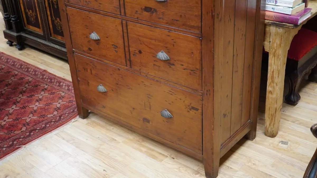 Irish Coast Reclaimed Wood Chest of Drawers - Image 3