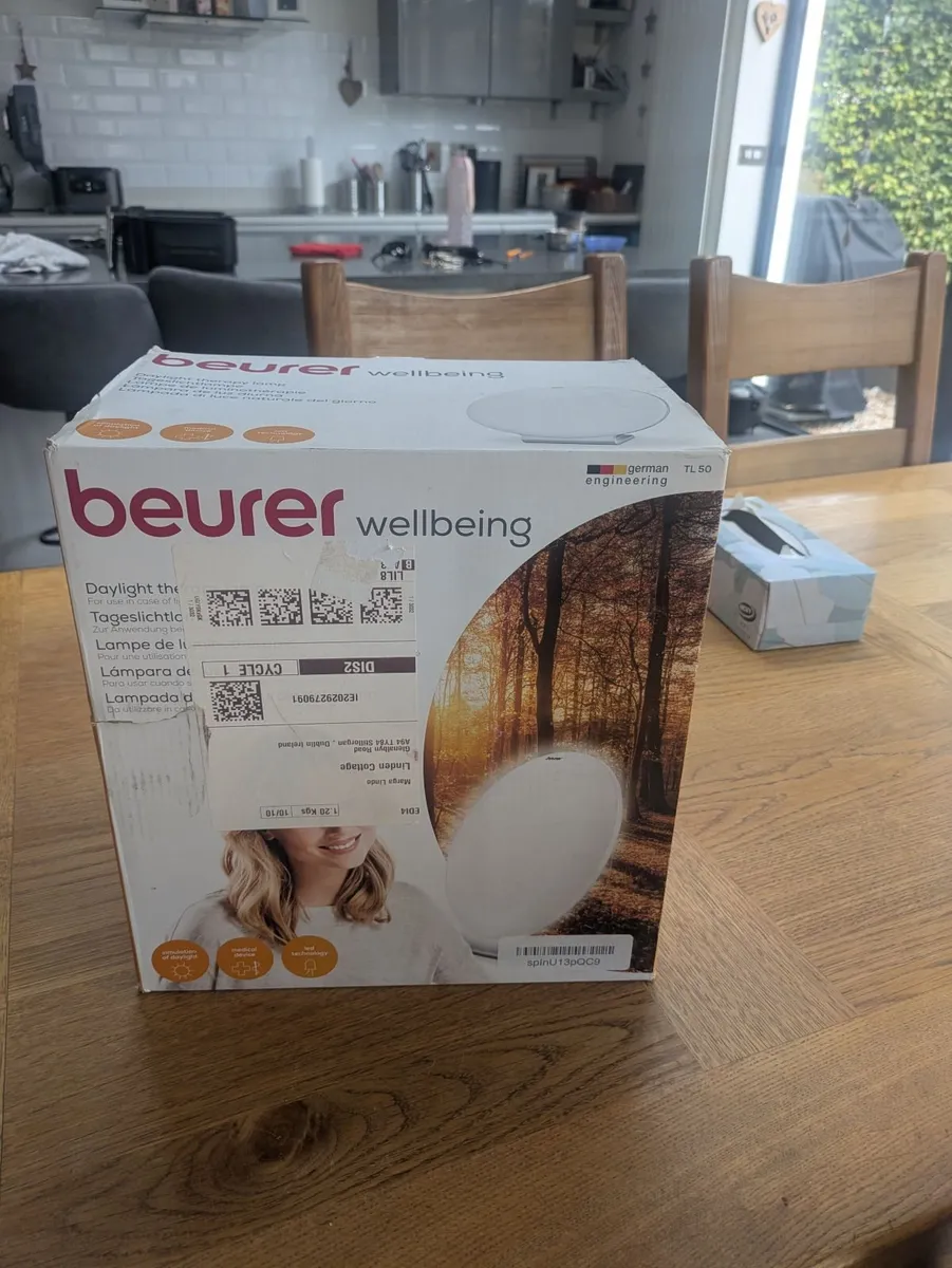 Beurer TL 50 Daylight therapy lamp new in box - Image 1