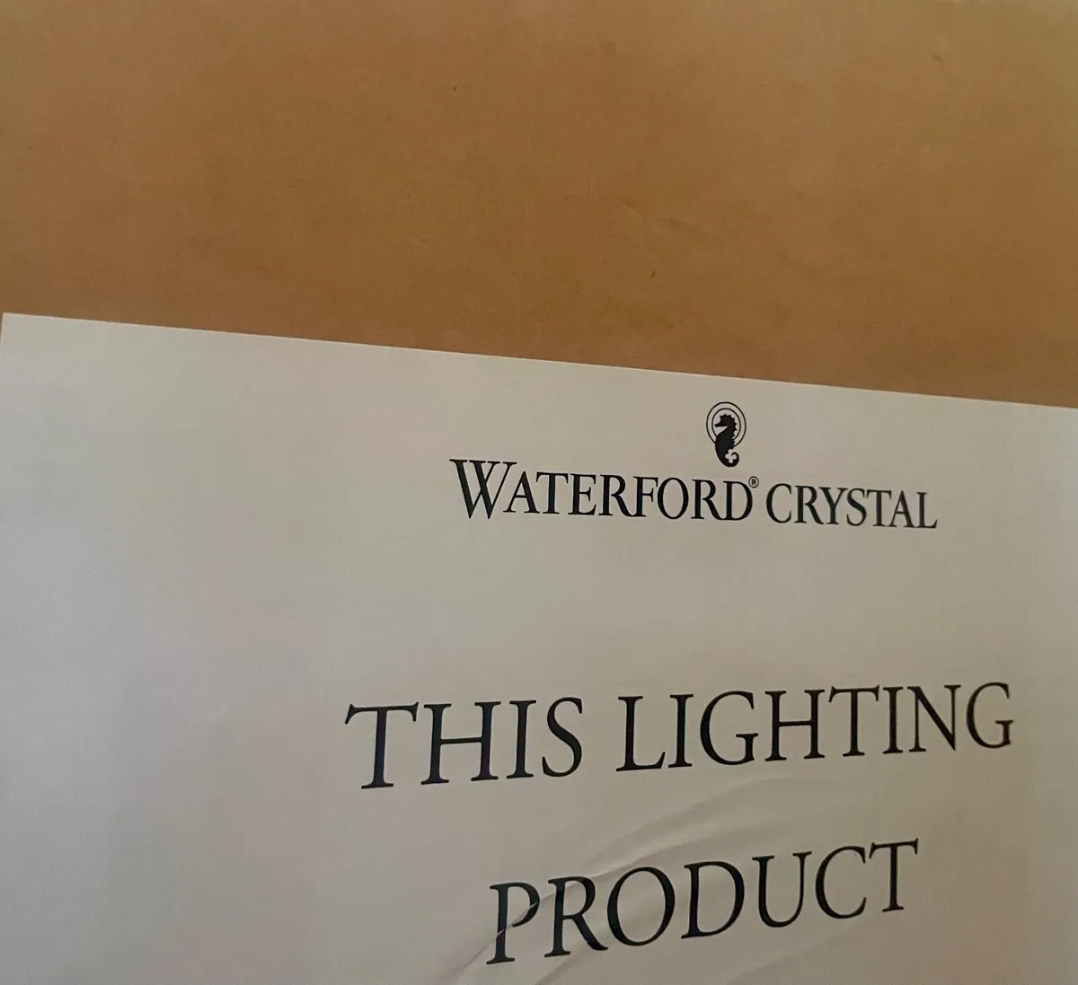 Waterford Crystal Chandelier - Image 2