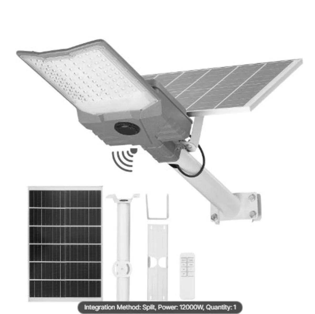 12000W Solar Street Light Outdoor, 900000LM, High - Image 1