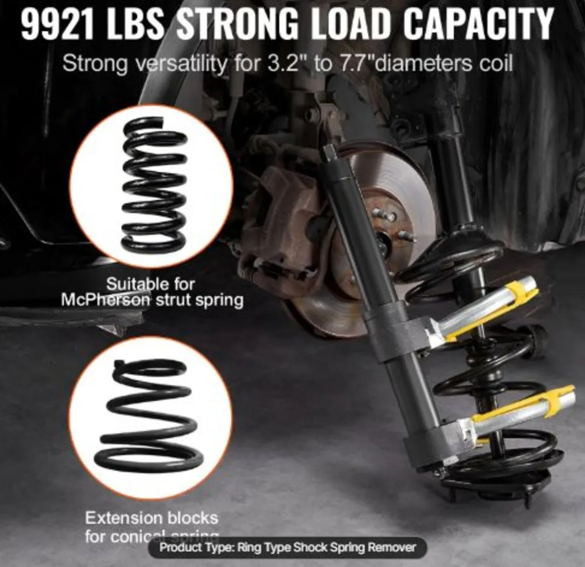 Strut Spring Compressor Set, Macpherson Strut - Image 2