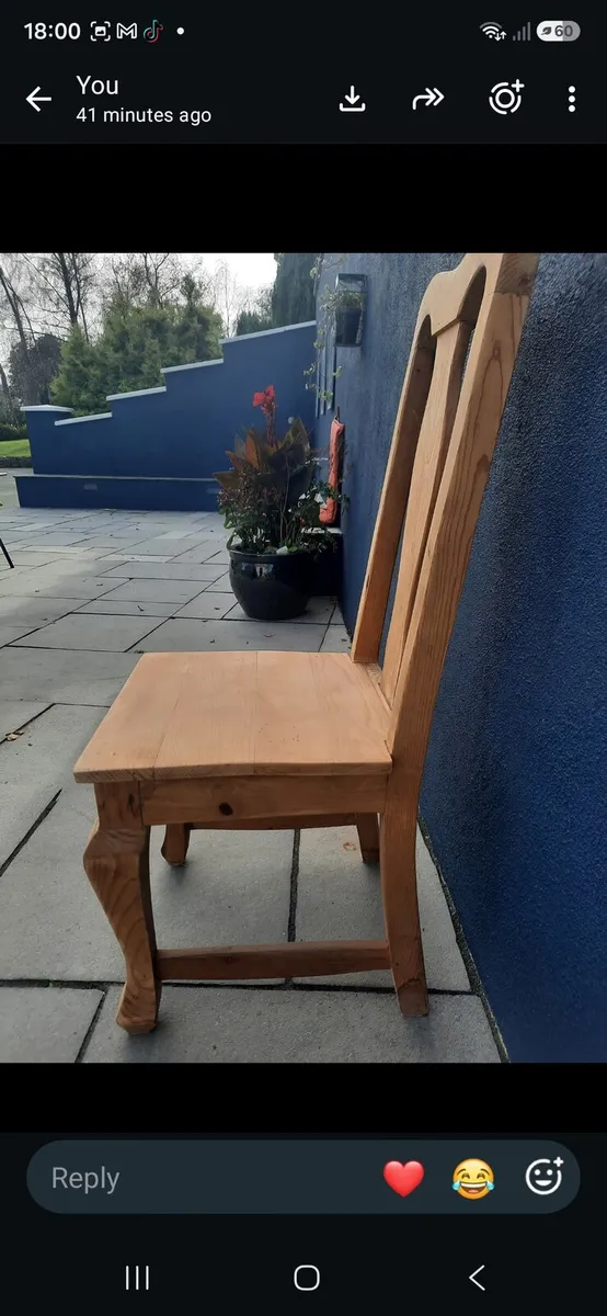 Table & 6 chairs - Image 3