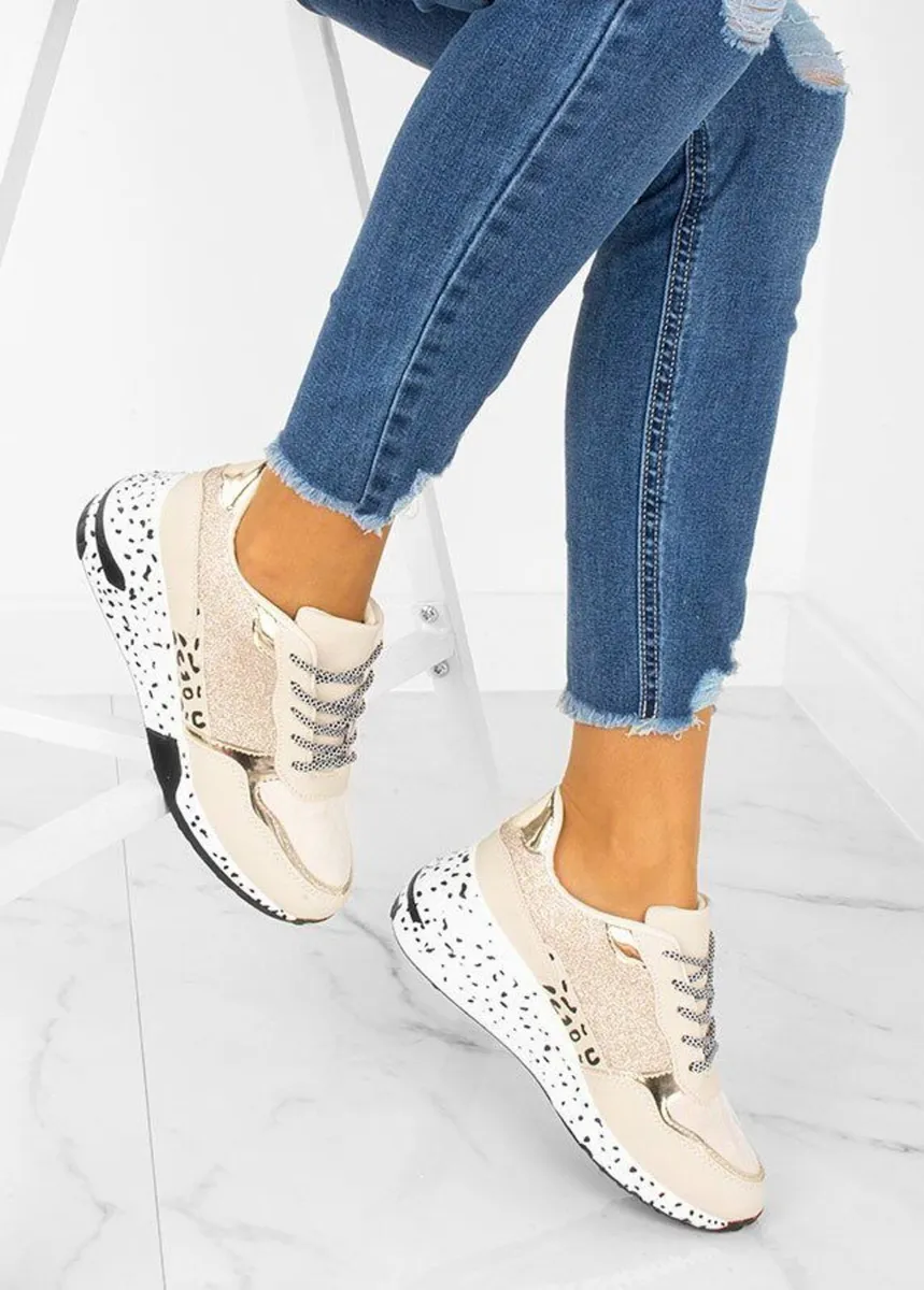 New Leopard cream Runners sizes 3-8 - Image 3