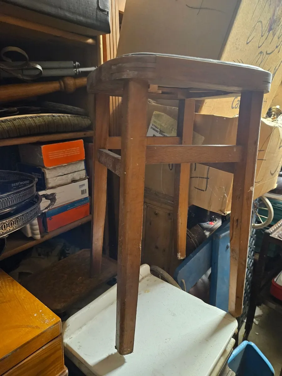 Vintage Retro 1970's Stool - Image 1