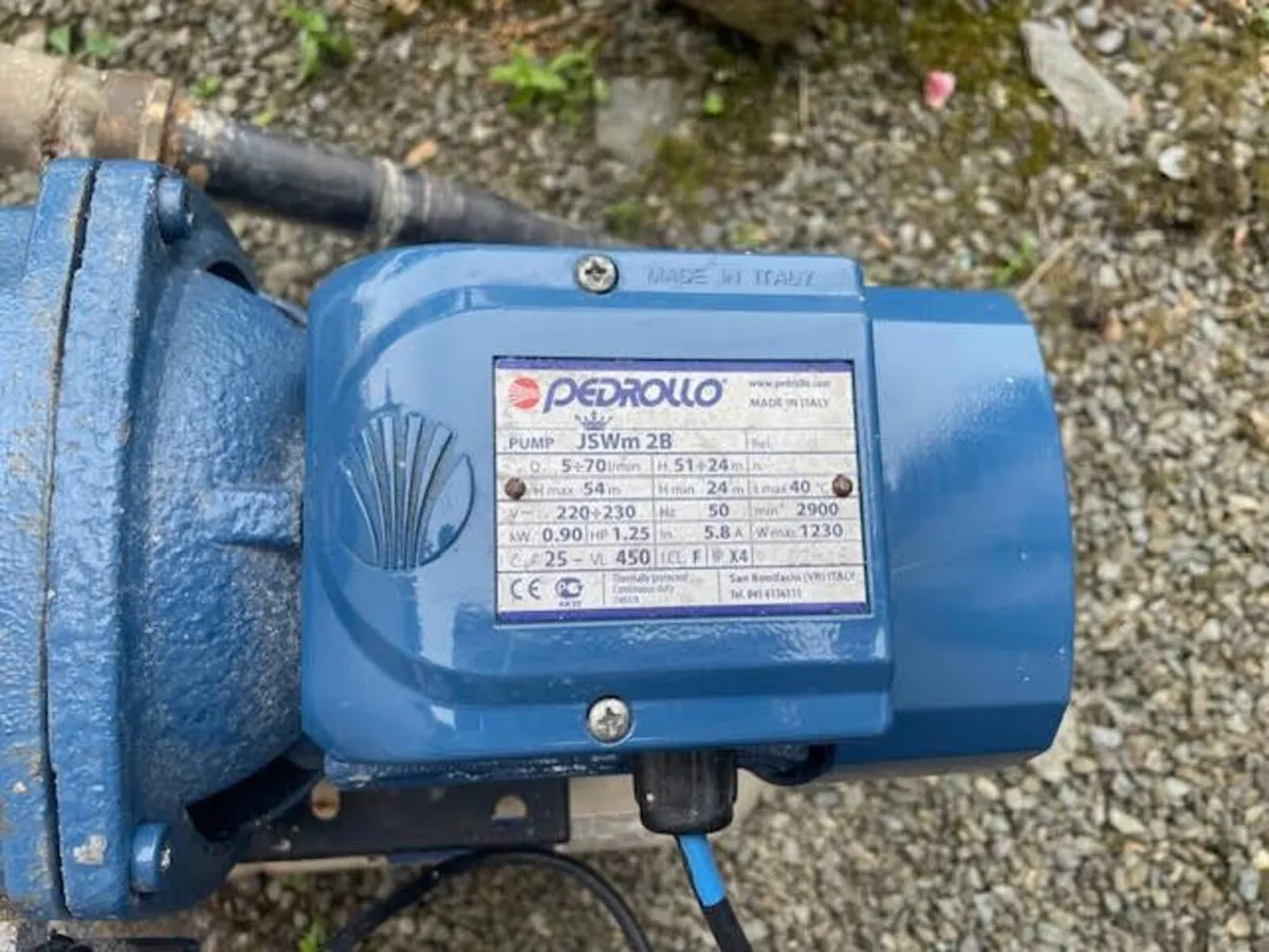 Pedrollo shallow well water pump - Image 2