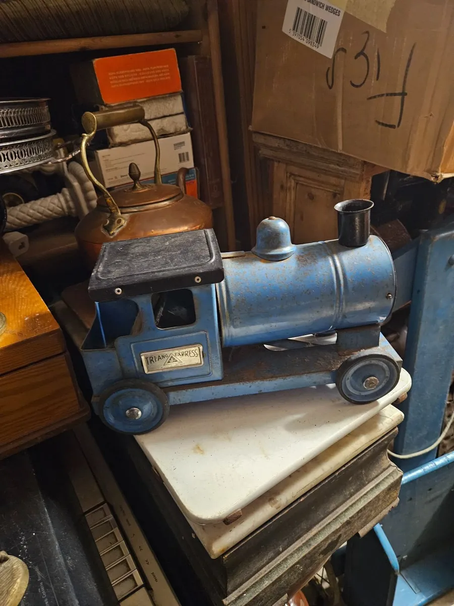 Vintage Triang Pressed Steel Train - Image 1