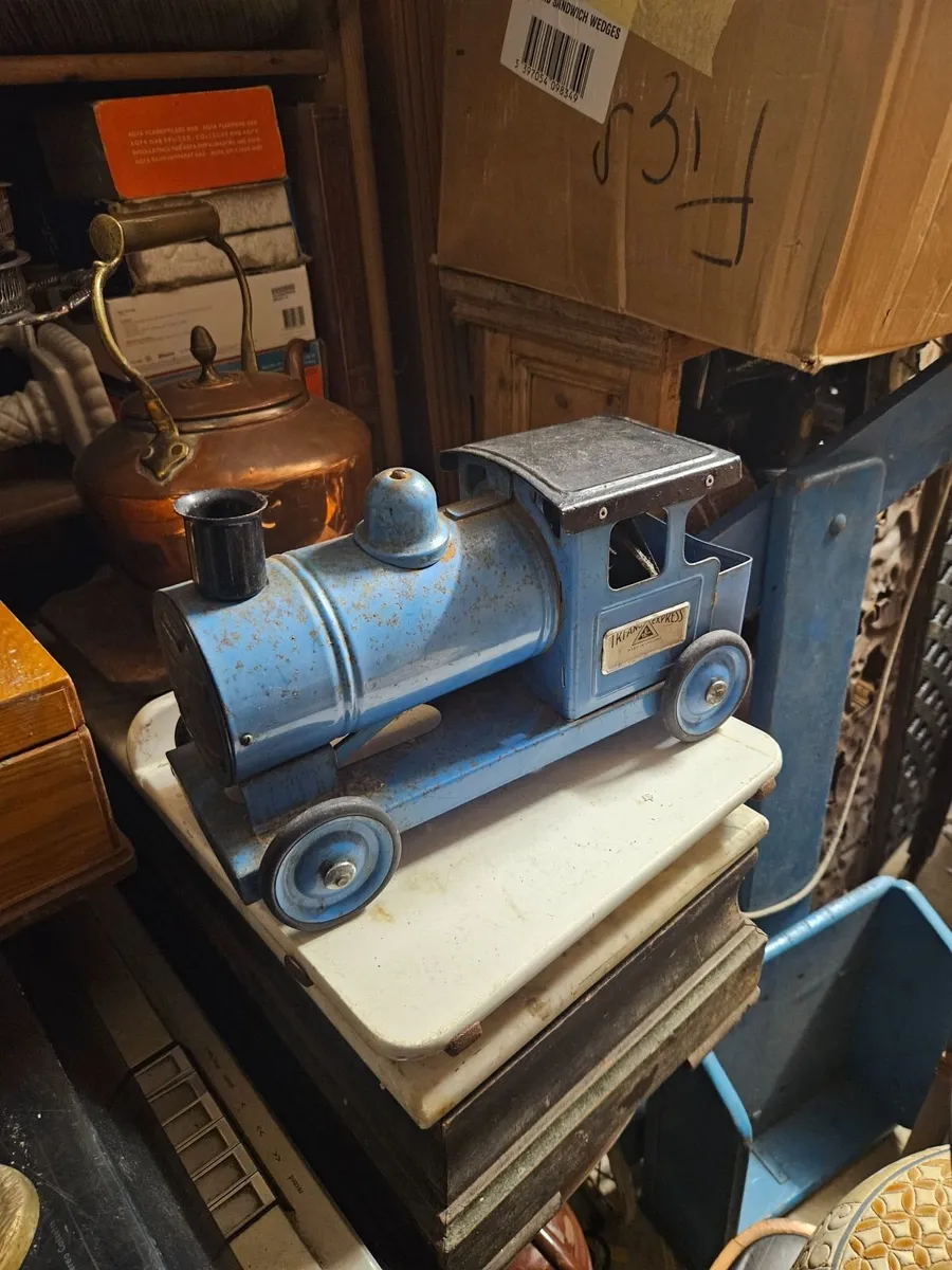 Vintage Triang Pressed Steel Train - Image 3