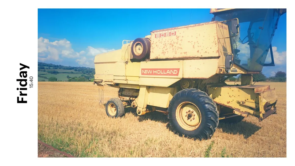 New Holland 8060 combine harvester - Image 2