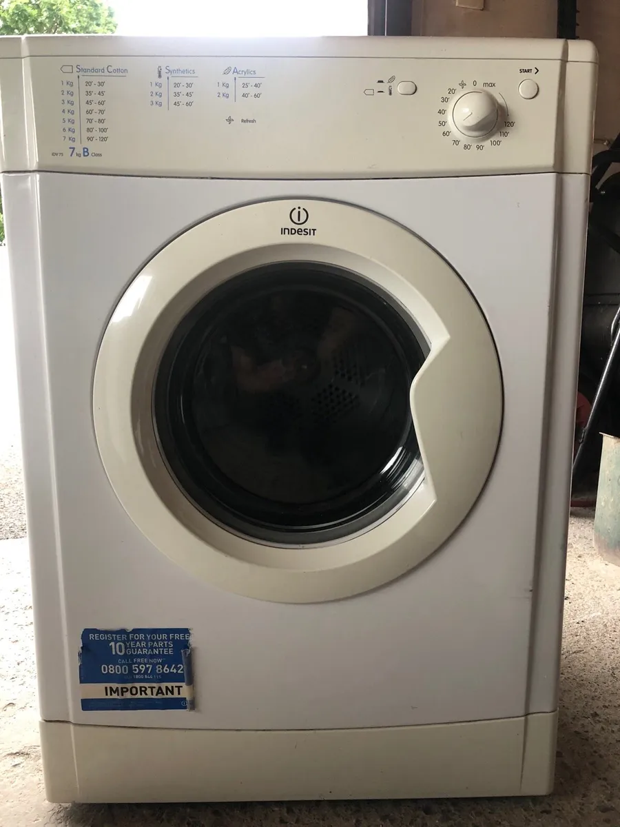 Indesit vented dryer