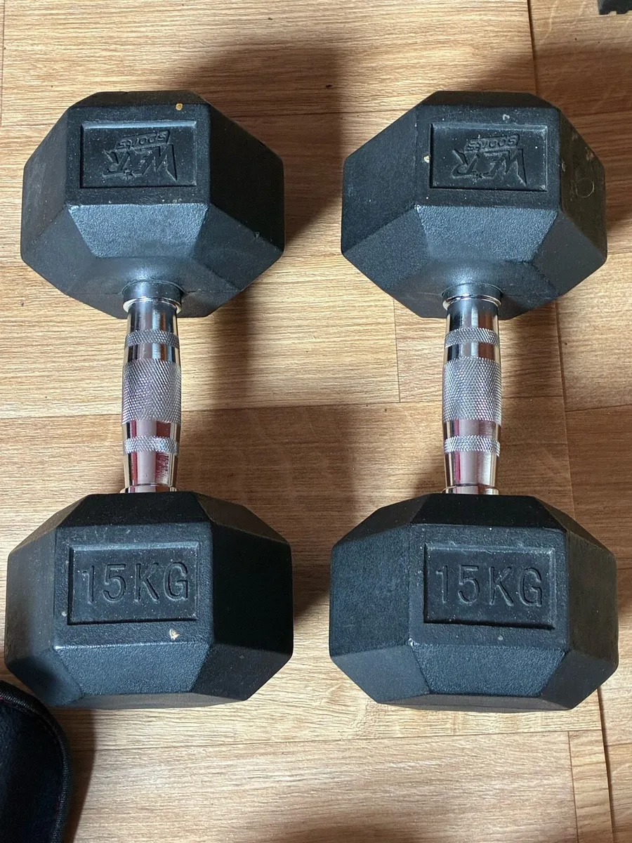 DUMBBELLS AND ADJUSTABLE BENCH - Image 4