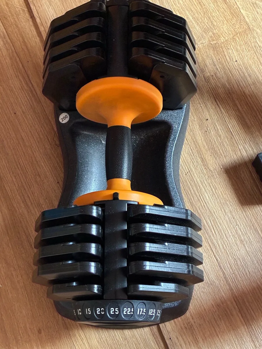 DUMBBELLS AND ADJUSTABLE BENCH - Image 3