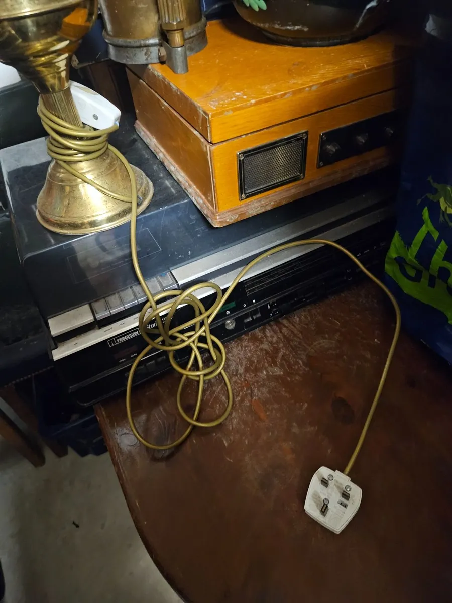 Vintage Brass Style Oil Lamp Table Light - Image 2