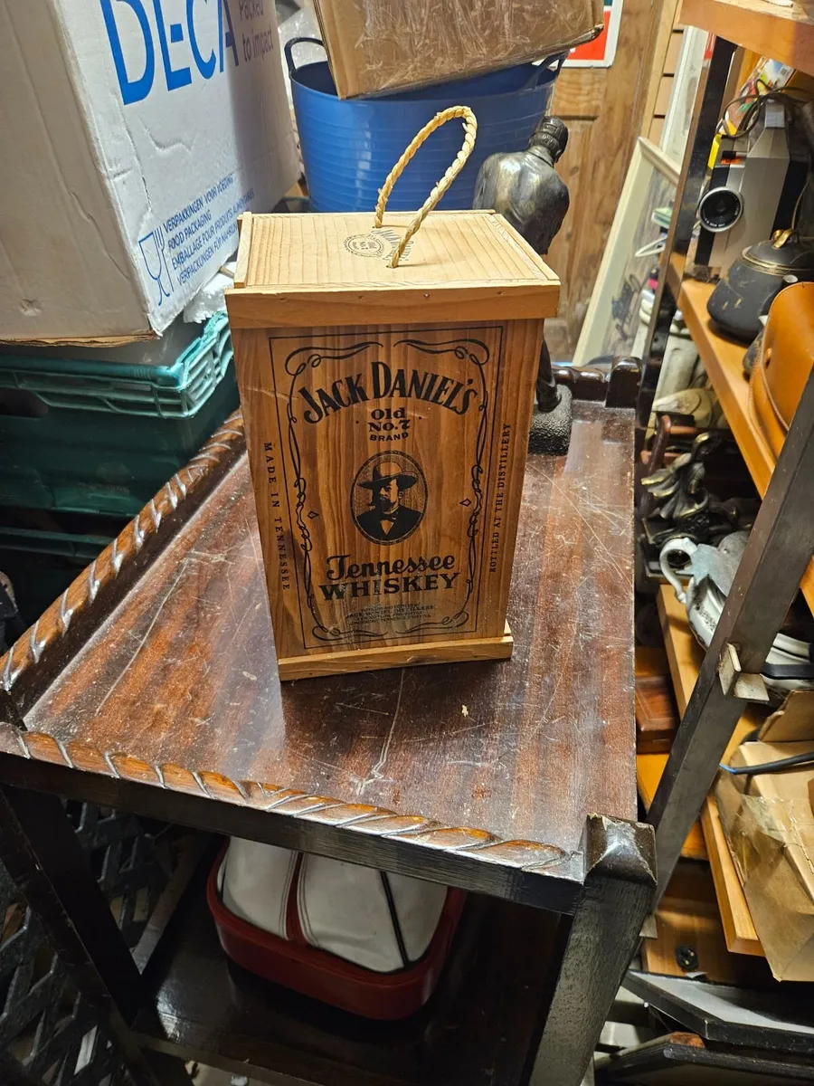 Jack Daniels Wooden Box - Image 1