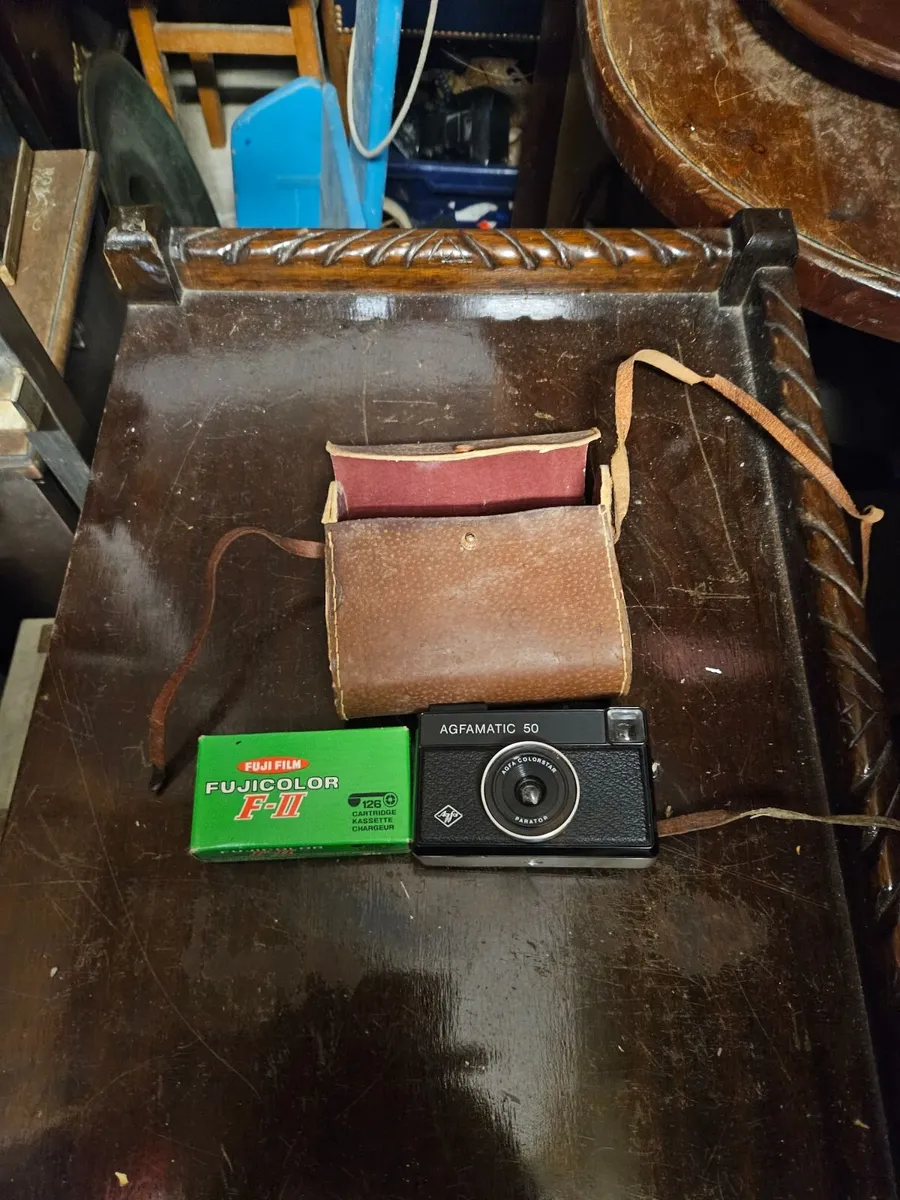 Vintage Agfa Camera with Film - Image 1