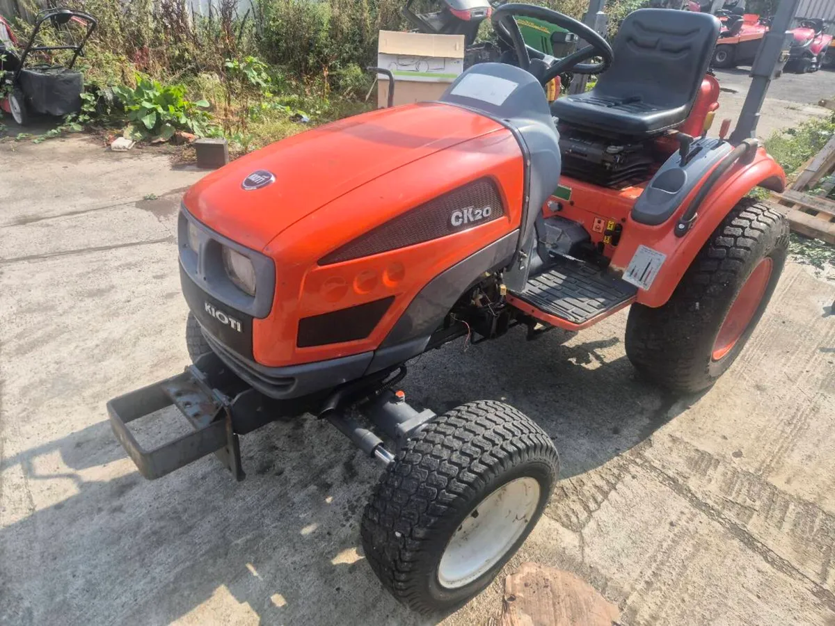 Kioti ck20 compact tractor - Image 3
