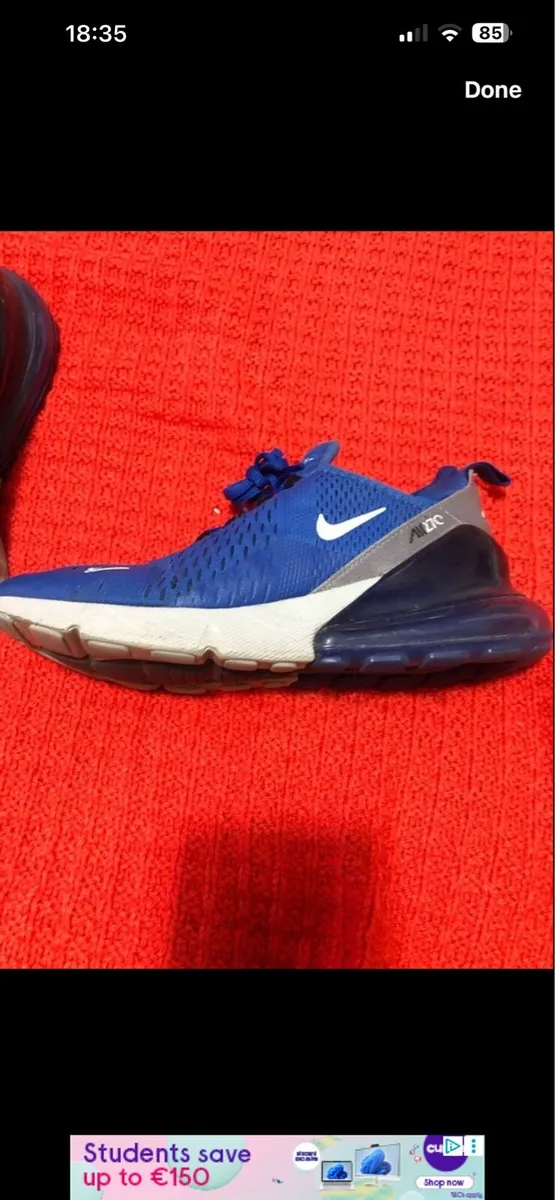 Mens Nike trainers size uk 6 €15 - Image 2