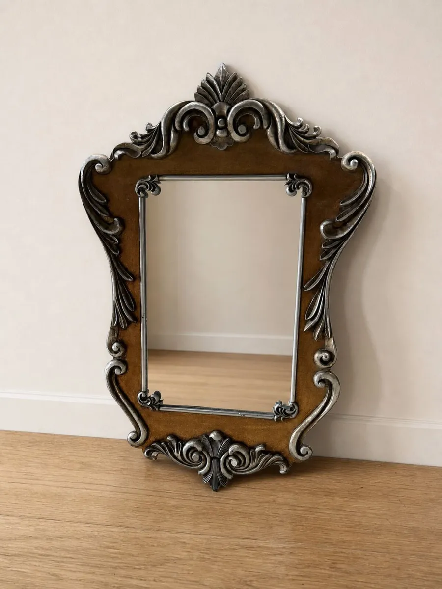 Large Ornate Baroque-Style Mirror