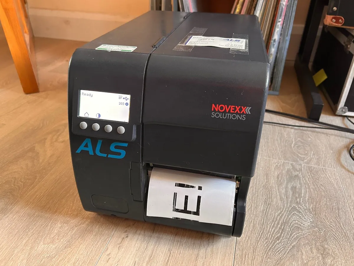 NOVEXX XLP 504 label printer + Acer laptop - Image 3