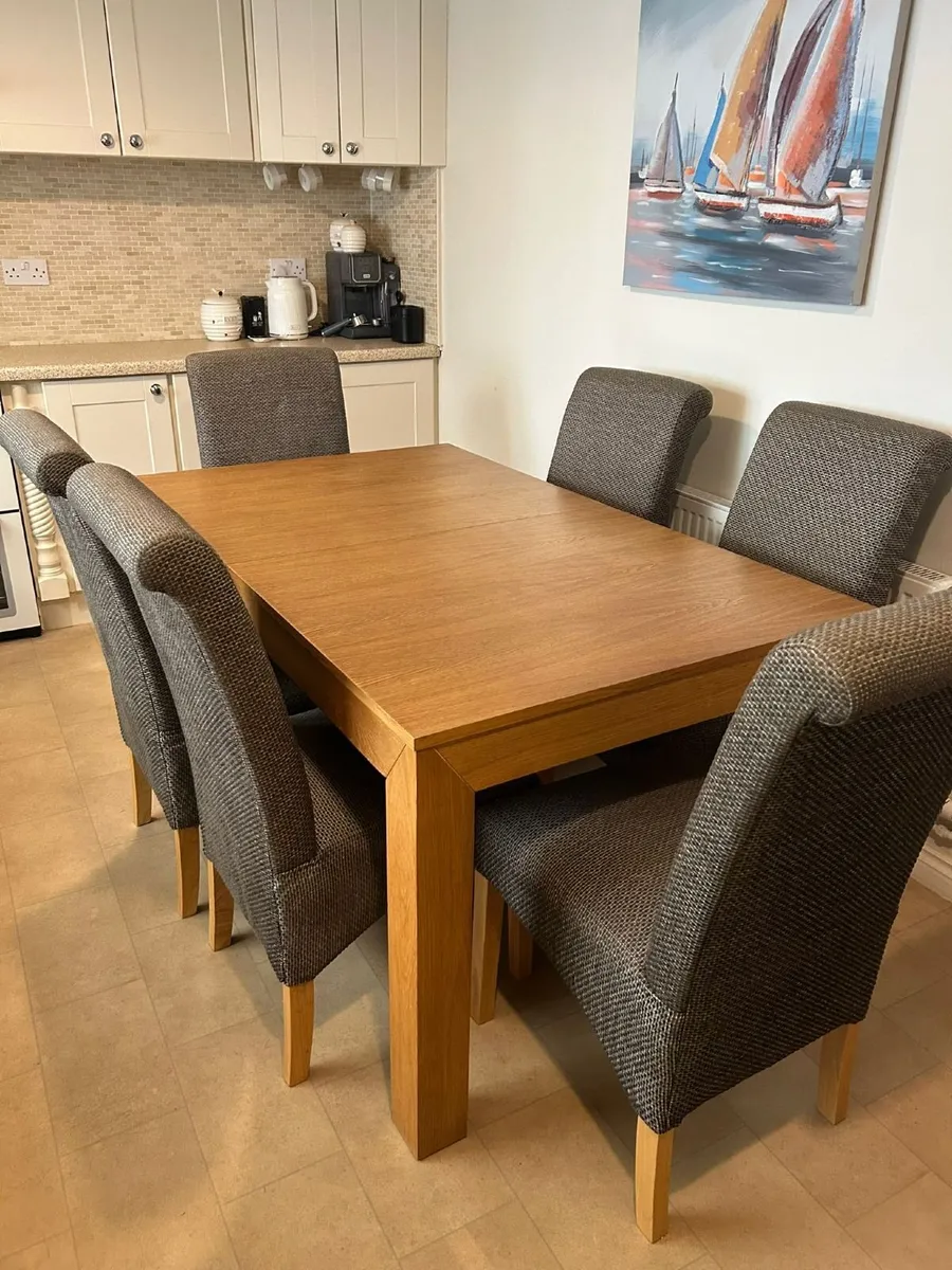 Dining Table and Chairs - Image 1