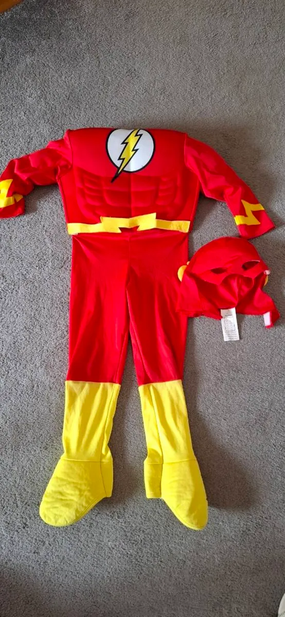 Flash Costume 4/6 years - Image 1