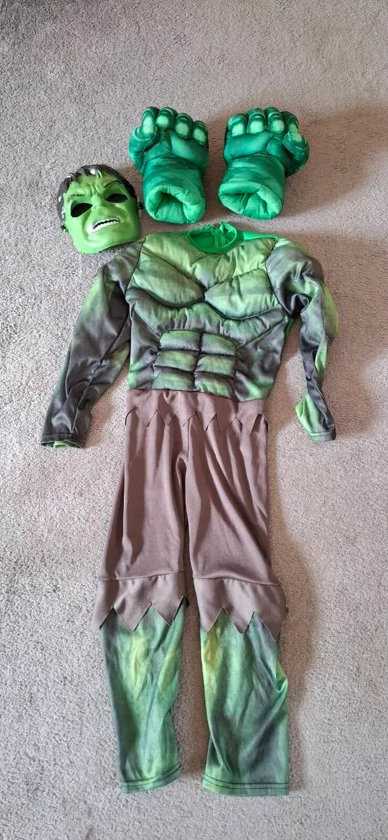 Hulk Costume 3/ 4 years