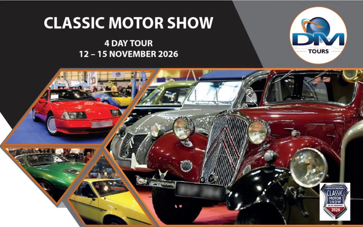 Coach Tour to the Classic Motor Show NEC - Image 1