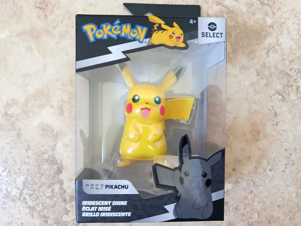 Pokemon Pikachu 2025 Iridescent Shine Figure Toy - Image 1