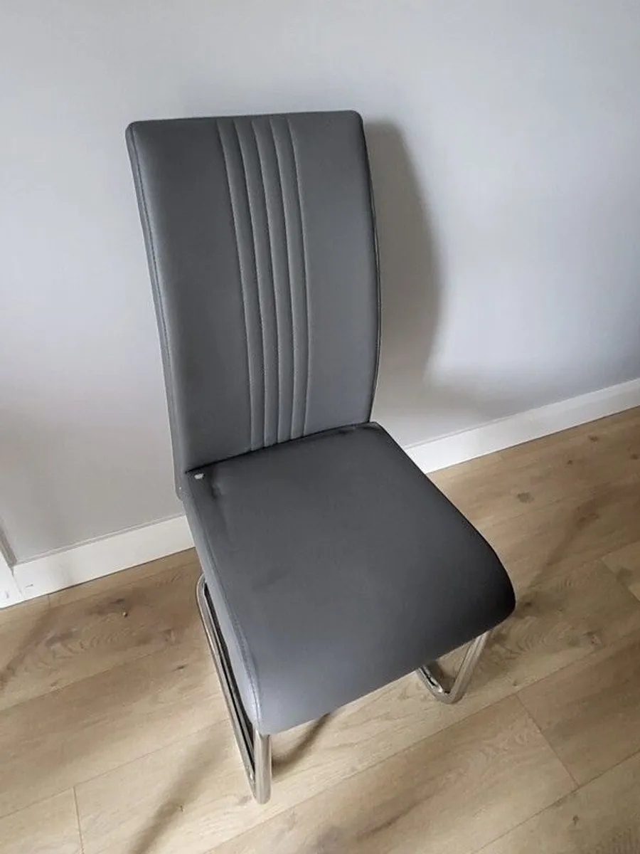 Leather Kitchen Chairs - Image 2